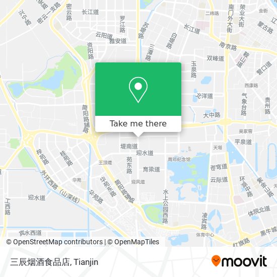 三辰烟酒食品店 map