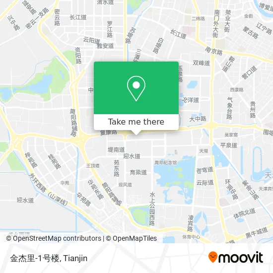 金杰里-1号楼 map