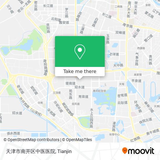 天津市南开区中医医院 map