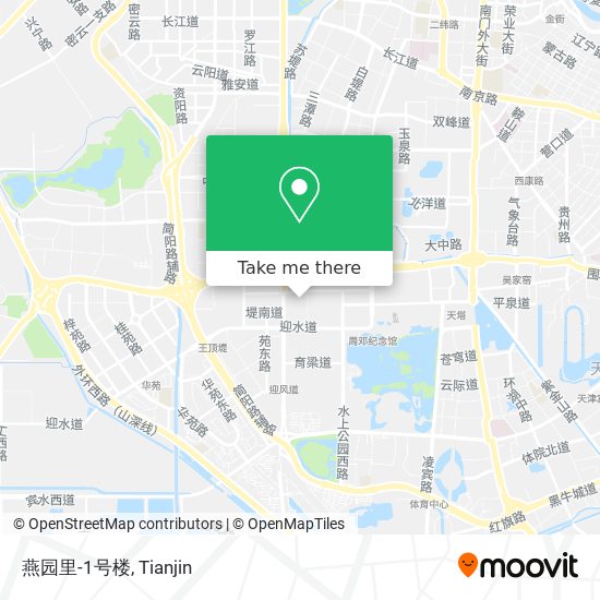 燕园里-1号楼 map