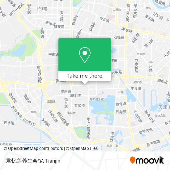 君忆莲养生会馆 map