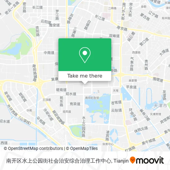南开区水上公园街社会治安综合治理工作中心 map