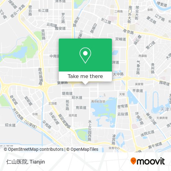 仁山医院 map