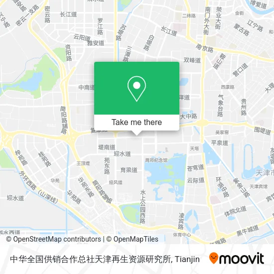 中华全国供销合作总社天津再生资源研究所 map