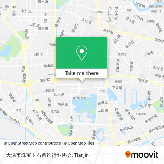 天津市珠宝玉石首饰行业协会 map