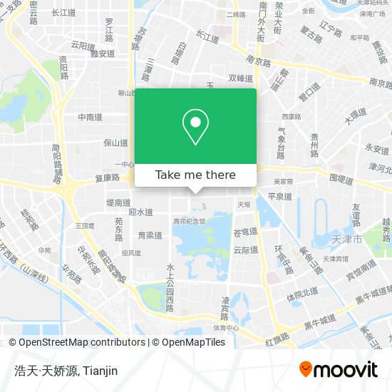 浩天·天娇源 map