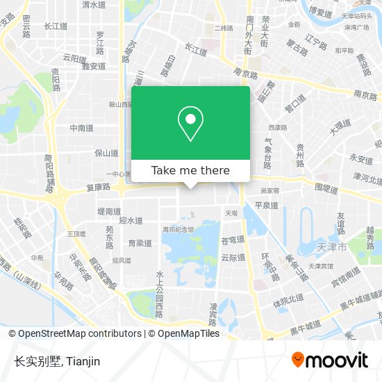 长实别墅 map