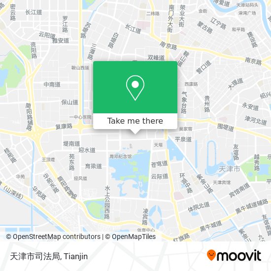 天津市司法局 map