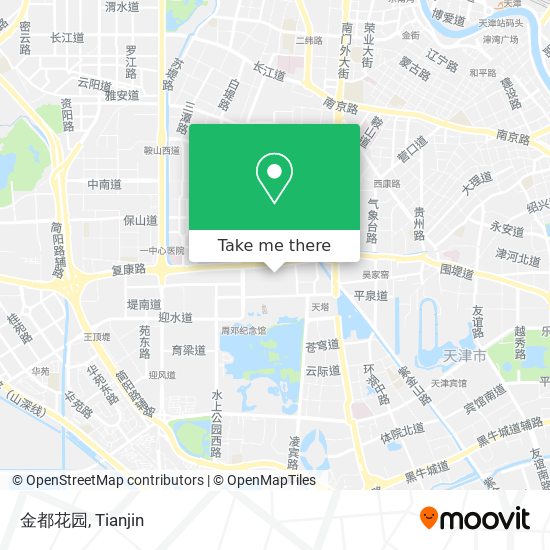 金都花园 map
