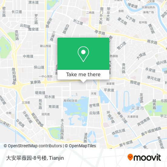 大安翠薇园-8号楼 map