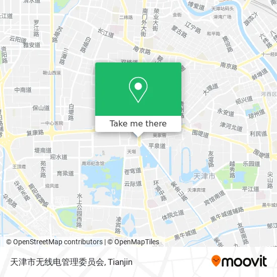 天津市无线电管理委员会 map