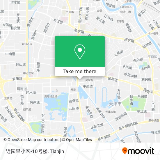 近园里小区-10号楼 map