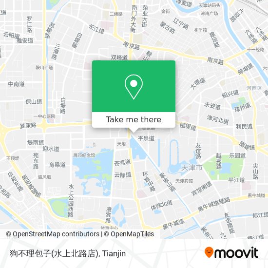 狗不理包子(水上北路店) map