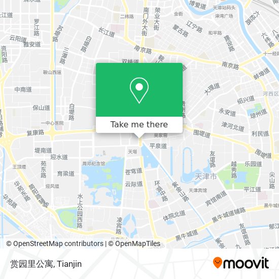 赏园里公寓 map