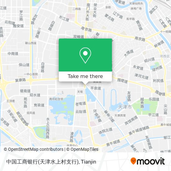 中国工商银行(天津水上村支行) map