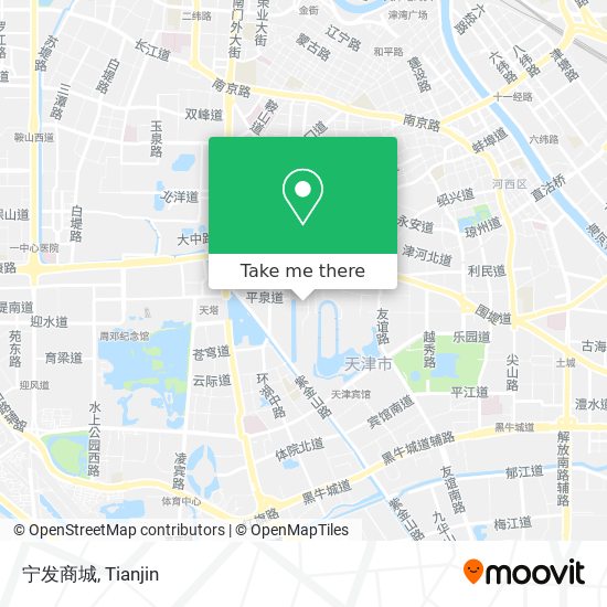 宁发商城 map