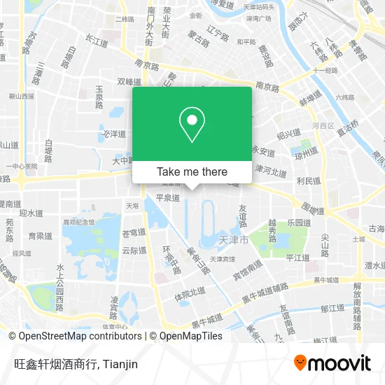 旺鑫轩烟酒商行 map