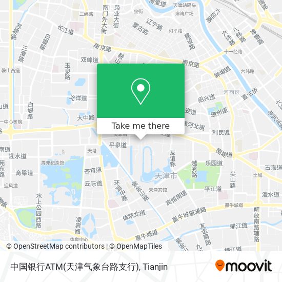 中国银行ATM(天津气象台路支行) map