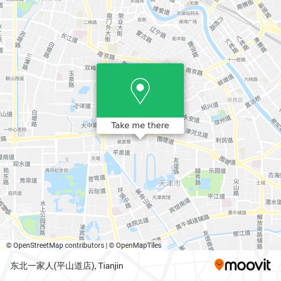 东北一家人(平山道店) map