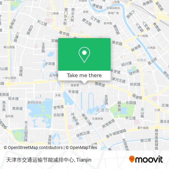 天津市交通运输节能减排中心 map