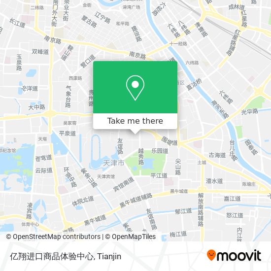亿翔进口商品体验中心 map