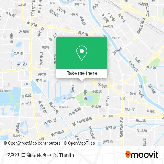 亿翔进口商品体验中心 map