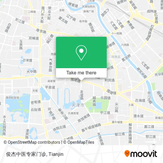 俊杰中医专家门诊 map