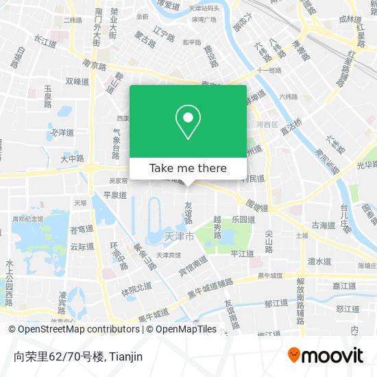 向荣里62/70号楼 map