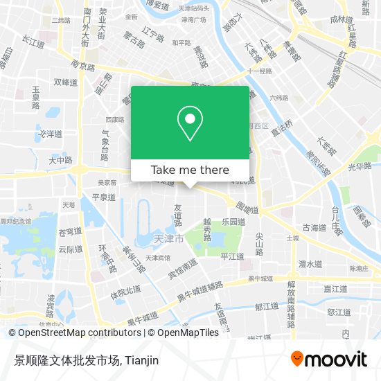 景顺隆文体批发市场 map