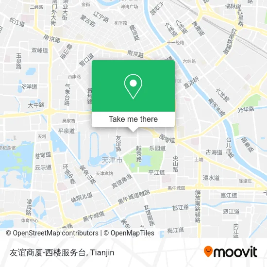 友谊商厦-西楼服务台 map