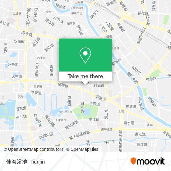 佳海浴池 map