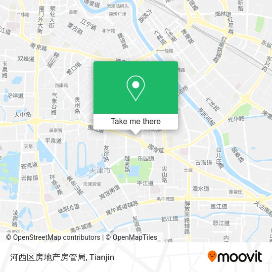 河西区房地产房管局 map