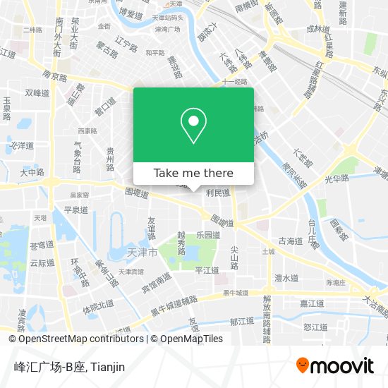 峰汇广场-B座 map