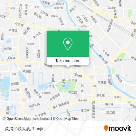 黄浦经联大厦 map
