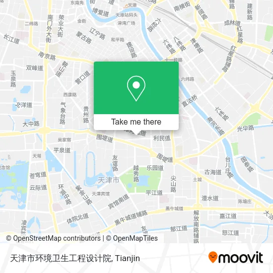 天津市环境卫生工程设计院 map