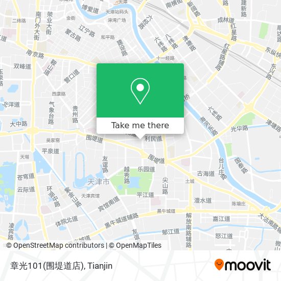 章光101(围堤道店) map