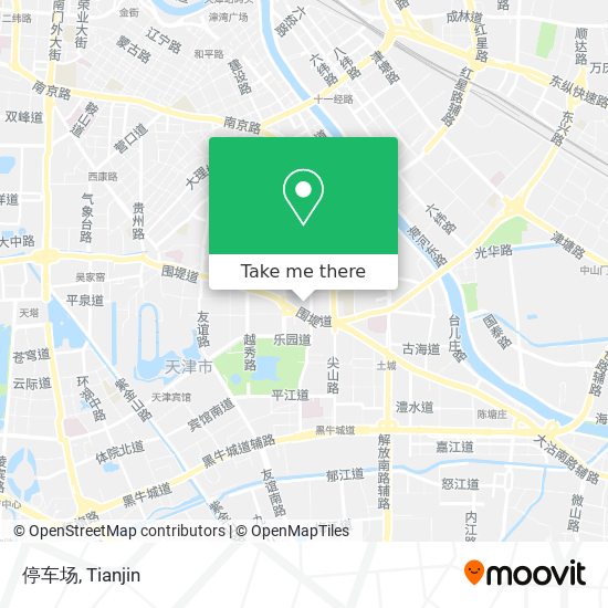 停车场 map