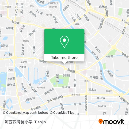 河西四号路小学 map