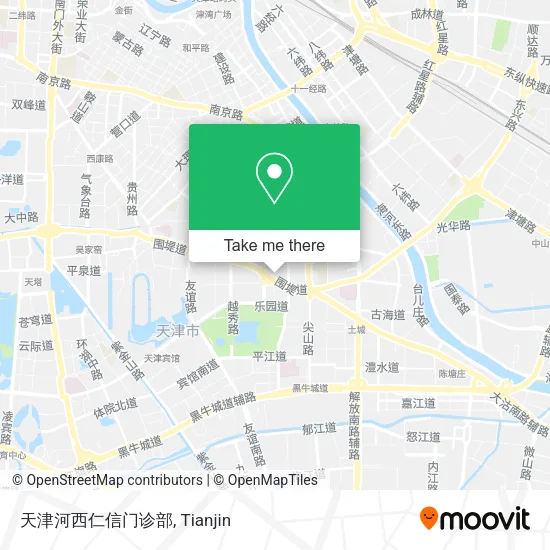 天津河西仁信门诊部 map