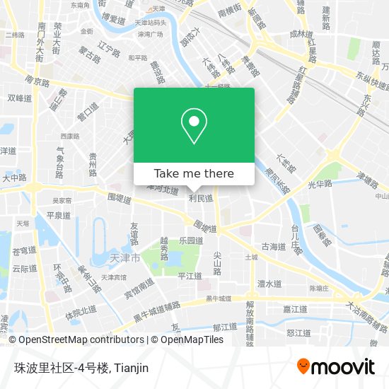 珠波里社区-4号楼 map