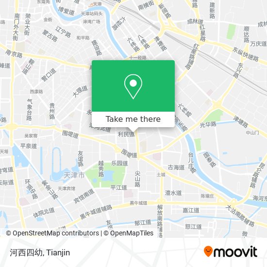 河西四幼 map