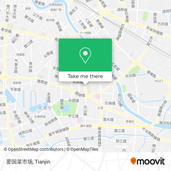 爱国菜市场 map