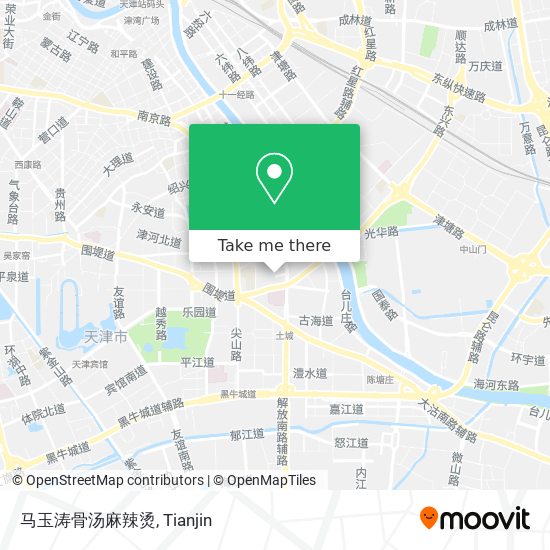 马玉涛骨汤麻辣烫 map