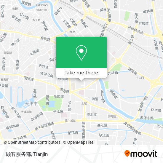 顾客服务部 map