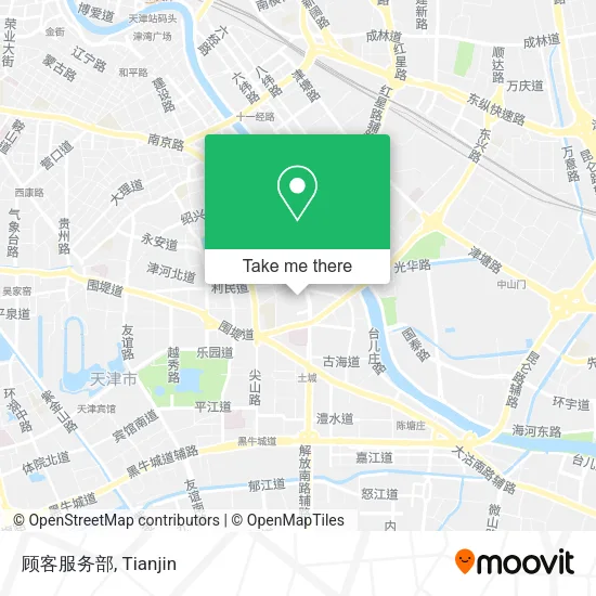 顾客服务部 map