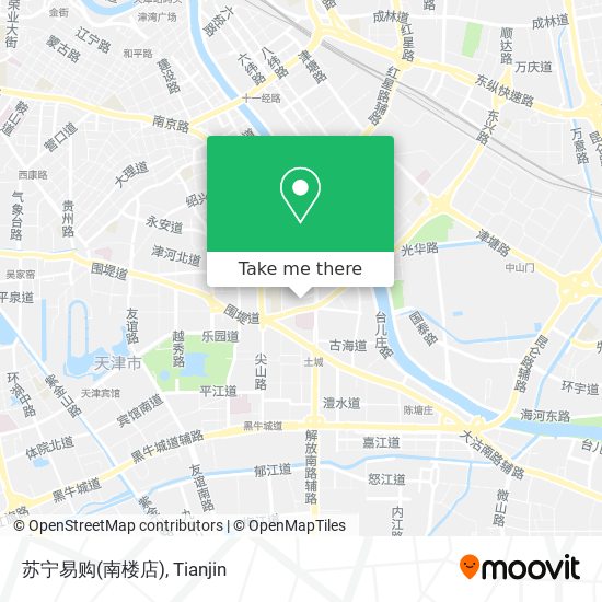 苏宁易购(南楼店) map