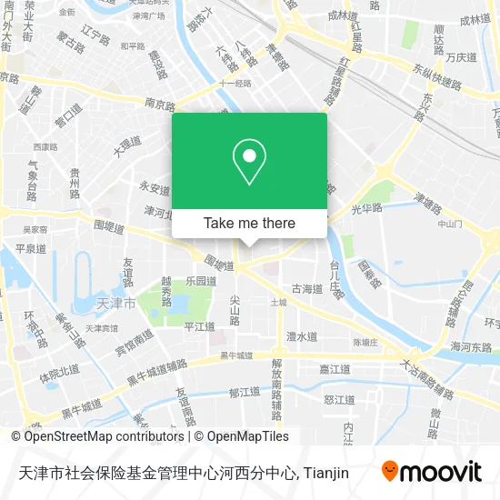 天津市社会保险基金管理中心河西分中心 map