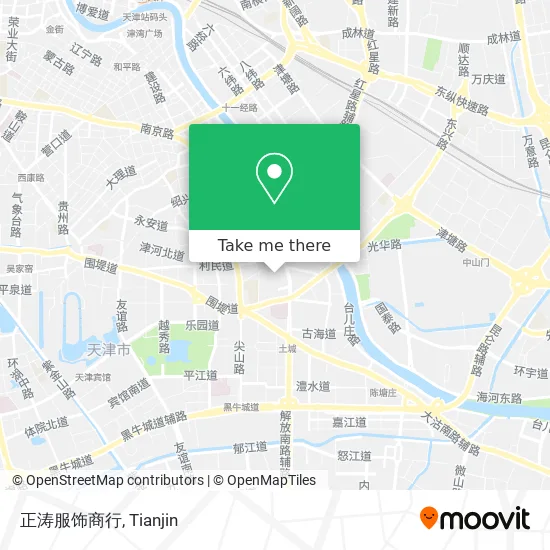 正涛服饰商行 map