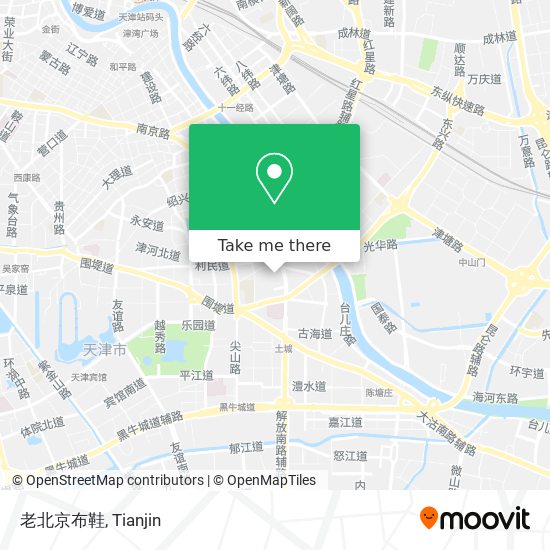 老北京布鞋 map