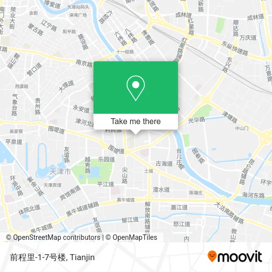 前程里-1-7号楼 map